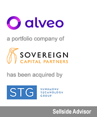Transaction: Alveo, a portfolio company of Sovereign Capital Partners, has been acquired by Symphony Technology Group. Sellside Advisor.