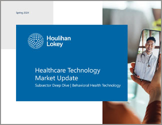 Healthcare Technology Market Update - Spring 2024 - Download