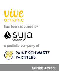 Transaction: Houlihan Lokey advises Vive Organic