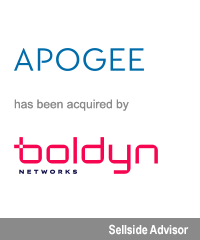 Transaction: Apogee Telecom - Boldyn Networks