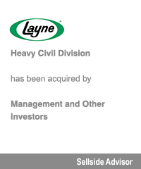 Transaction: Houlihan Lokey Advises Layne Christensen Company
