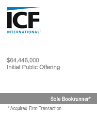 Transaction: ICF International