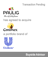 Transaction: Paulig Group - Conimex - Unilever