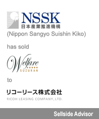 Transaction: Houlihan Lokey Advises Nippon Sangyo Suishin Kiko