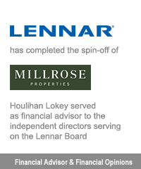 Transaction: Lennar - Millrose Properties - FA - FO