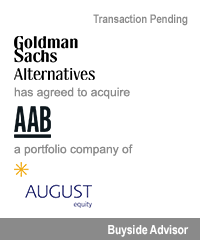 Transaction: Goldman Sachs Alternatives - Aab - August Equity