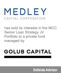 Transaction: Houlihan Lokey Advises Medley Capital Corporation