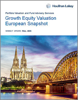 Growth Equity Valuation - European Snapshot - Fall 2023 - Download