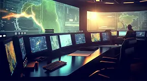 Warfare with high-tech control station