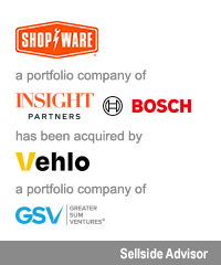 Transaction: Shop-Ware - Insight Partners - The Bosch Group - Vehlo