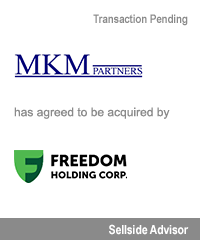 Transaction: Houlihan Lokey Advises MKM Partners (1)