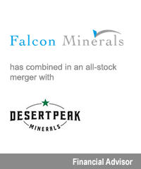 Transaction: Falcon Minerals merger with Desert Peak