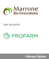 Transaction: Houlihan Lokey Advises Marrone Bio Innovations, Inc.