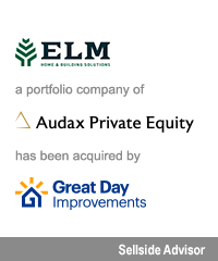 Transaction: ELM Home & Building Solutions - Audax Private Equity - Great Day Improvements