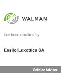 Transaction: Houlihan Lokey Advises The Walman Optical Company