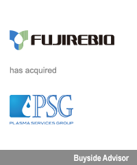 Transaction: Fujirebio - Plasma Services Group