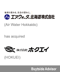 Transaction: Houlihan Lokey Advises Air Water Hokkaido