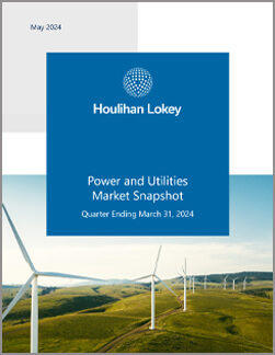 Power and Utilities Market Snapshot - Q1 2024 - Download