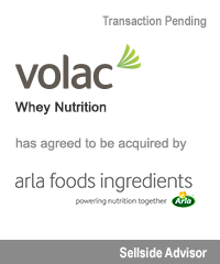 Transaction: Volac Whey Nutrition - Arla Foods Ingredients