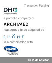 Transaction: DHG - ARCHIMED - Rhone - Invacare