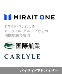 Transaction: MIRAIT ONE Corporation - Kokusai Kogyo - Carlyle Group
