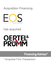 Transaction: Prior to Its Acquisition by Houlihan Lokey, GCA Advised EOS Partners (2)