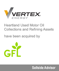 Transaction: Vertex Energy - GFL Environmental