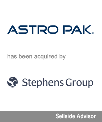 Transaction: Astro Pak Corporation - The Stephens Group