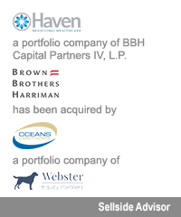 Transaction: Haven Behavioral Healthcare - BBH Capital - Oceans - Webster Equity Partners