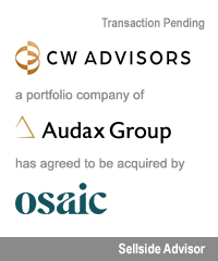 Transaction: CW Advisors - Audax Group - Osaic