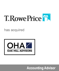Transaction: Houlihan Lokey Advises T. Rowe Price Group, Inc