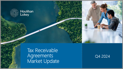 Tax Receivable Agreements Market Update - Q4 2024