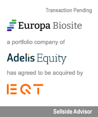 Transaction: Europa Biosite - Adelis Equity - EQT
