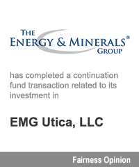 Transaction: Energy And Minerals Group - Emg Utica