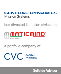 Transaction: General Dynamics - Maticmind - CVC Capital Partners