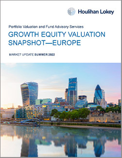 Growth Equity Valuation - Europe Snapshot Summer 2022