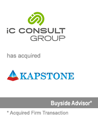 Transaction: iC Consult Group - Kapstone