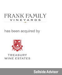 Transaction: Houlihan Lokey Advises Frank Family Vineyards