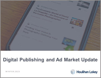 Digital Publishing and Ad Market Update - Winter 2023 - Download