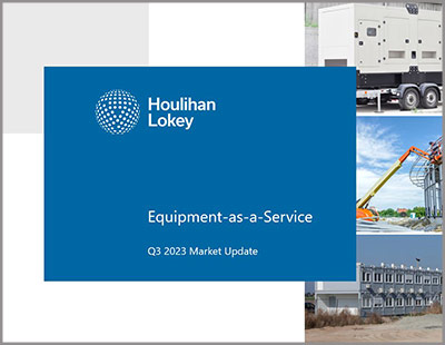 Equipment-as-a-Service Market Update - Q3 2023 - Download