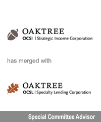 Transaction: Houlihan Lokey Advises Oaktree Strategic Income Corporation (1)