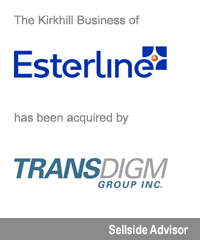Transaction: Houlihan Lokey Advises Esterline Corporation