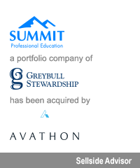 Transaction: Summit Professional Education - Greybull Stewardship - Avathon