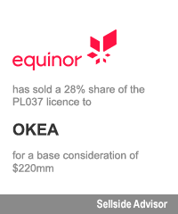 Transaction: Equinor Okea