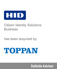 Transaction: HID Global - Toppan