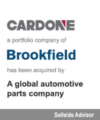 Transaction: Cardone - Brookfield Automotive Parts Company
