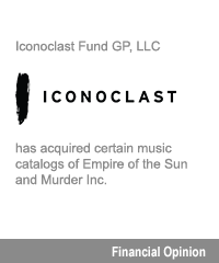 Transaction: Houlihan Lokey Advises Iconoclast Fund GP, LLC