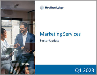 Download Marketing Services Sector Update Q1 2023