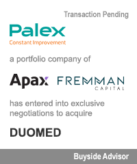 Transaction: Palex - Apax Fremman Capital - Duomed