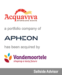 Transaction: Acquaviva - Apheon - Vandemoortele